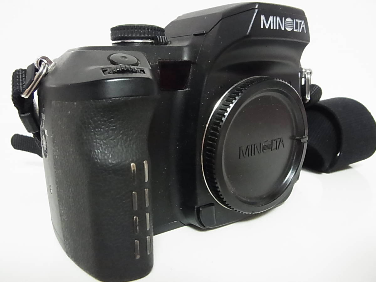ミノルタ α-7 フィルムカメラ最後の名作 カメラボディのみ ストラップ