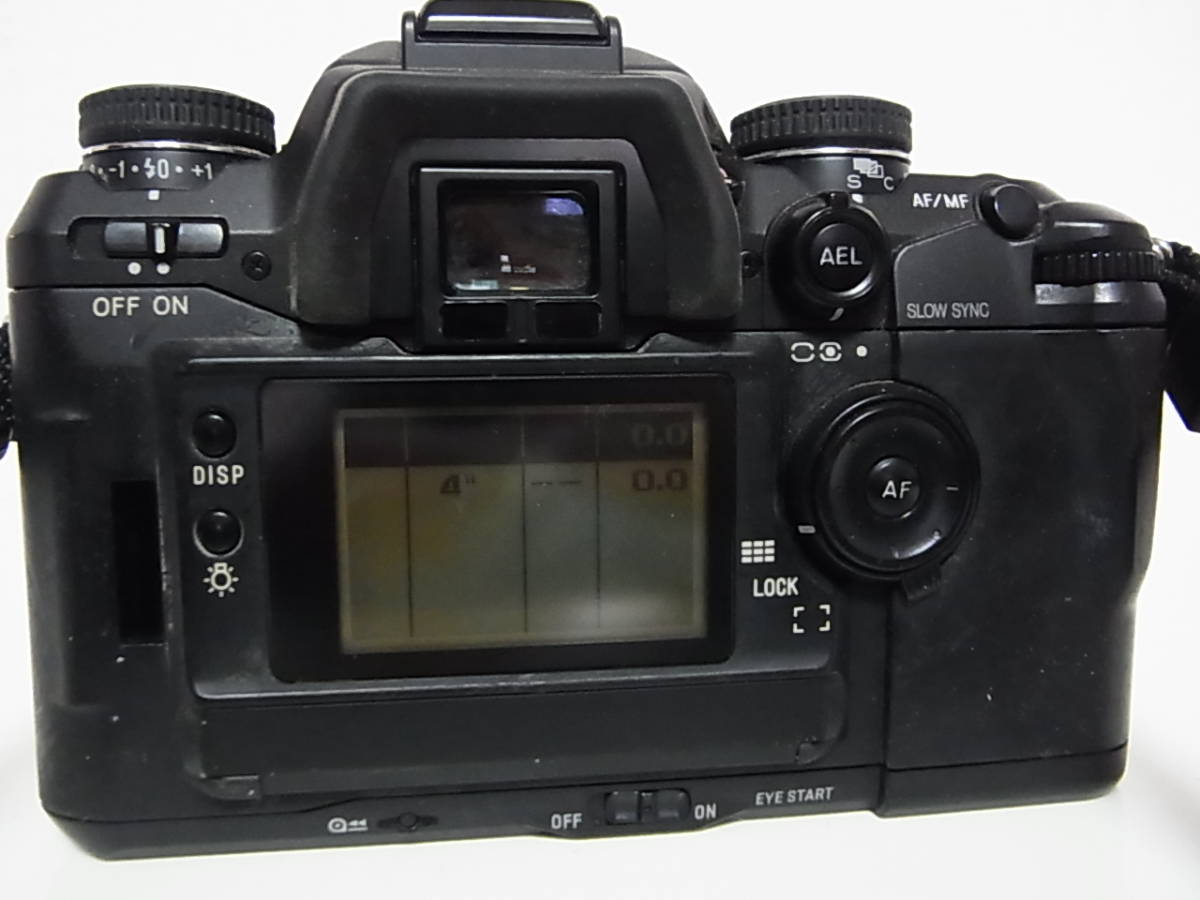 ミノルタ α-7 フィルムカメラ最後の名作 カメラボディのみ ストラップ