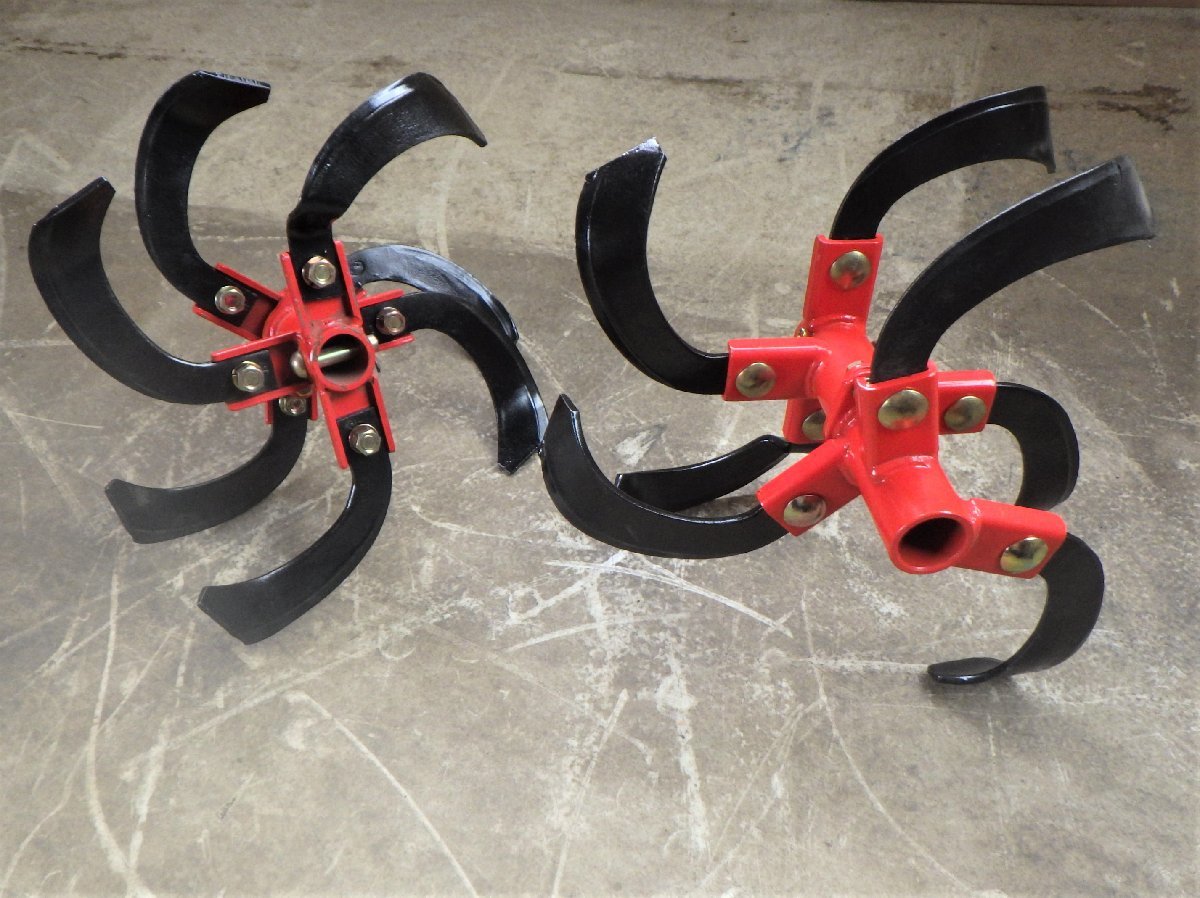 ☆管理機用☆耕耘☆替えパーツ☆耕うん爪☆左右セット 12本組 東亜重工製 クボタ 管理機 土上げ用 耕うん爪セット ※正逆爪