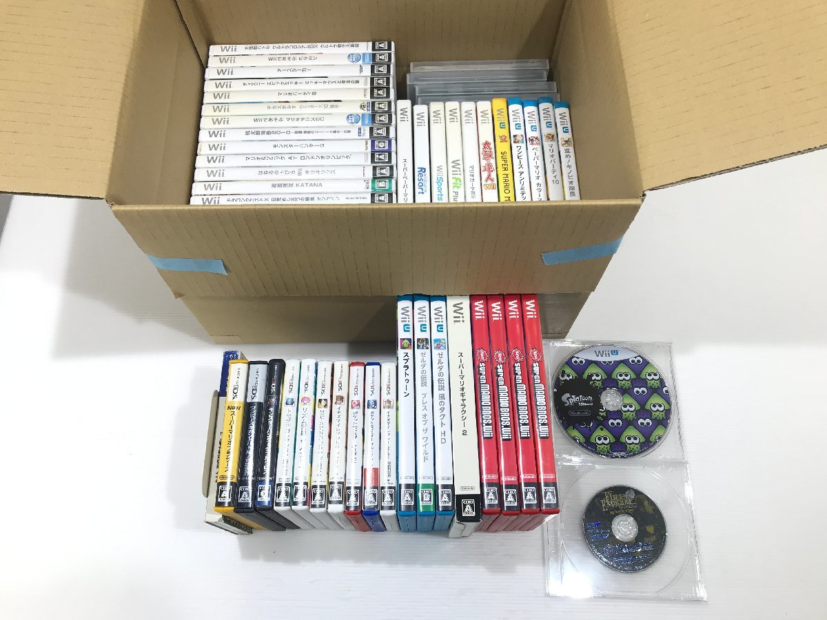 TAG・ジャンク品】☆ゲームソフト まとめ売り ☆Wii/WiiU/DS/3DS