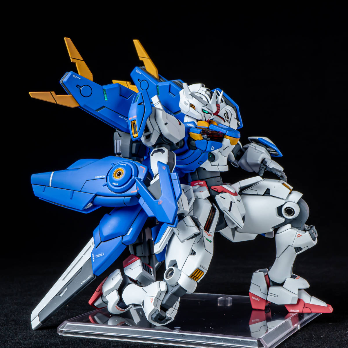 HG ガンダム エアリアル改修型　徹底歌改修塗装済み完成品