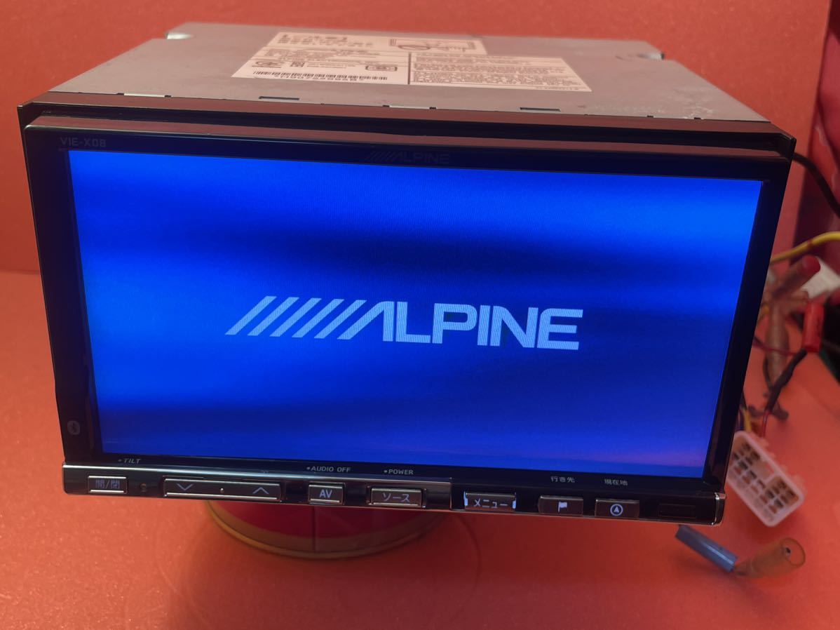 大人気，100%新品 み ALPINE アルパインVIE-X08フルセグ4x4地図デーダ2010年CD/DVD/再生/TV確認済み 本体のみになります(HDDナビ)｜売買されたオークション情報、yahooの商品情報をアーカイブ公開 - オークファン HDDナビ