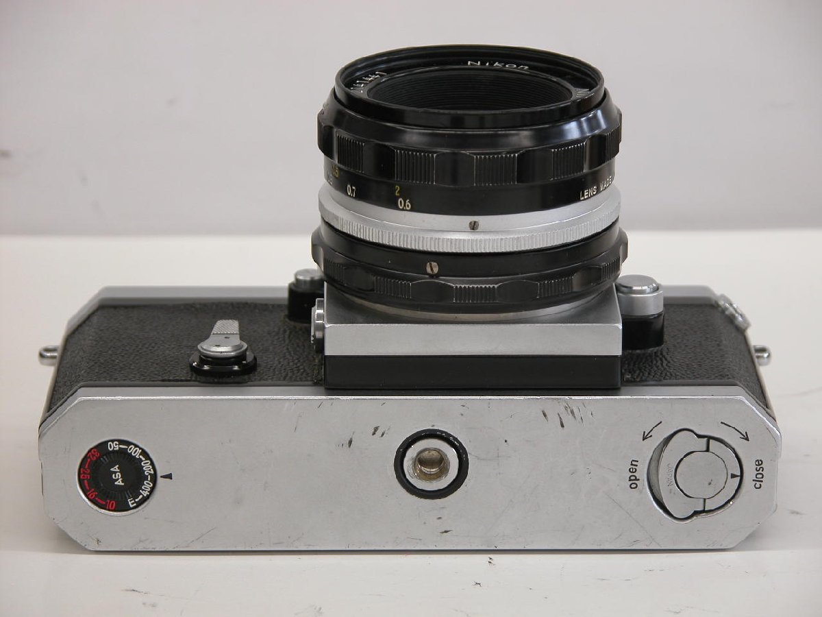 ☆完全動作☆Nikon F アイレベル ビスなし！ 50mm F2 初期＃696