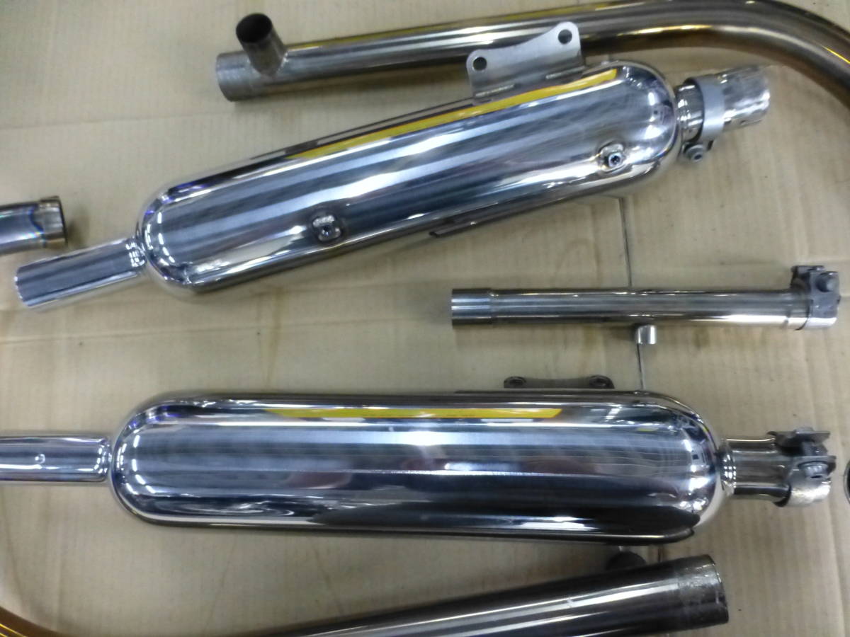 W800 (11-16) BEET ナサートトラッドV チタンマフラー