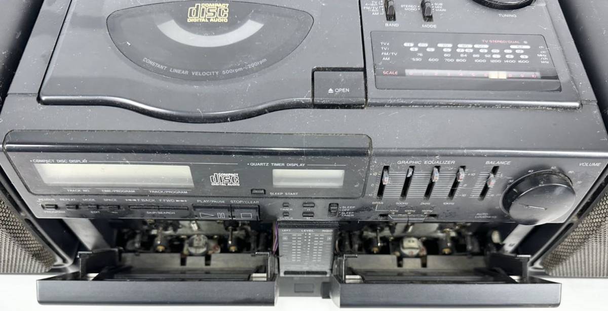 希少】SANYO サンヨー PH-WCD850 ラジカセ ポータブルコンポ ジャンク