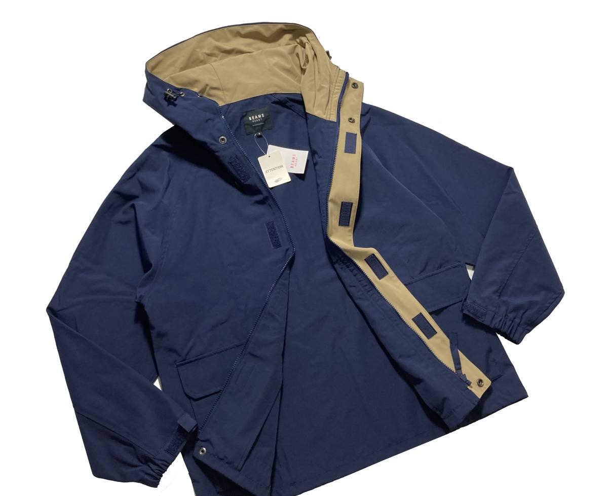 57086 新品▽ビームス BEAMS 部分裏配色 リラックスフィット 
