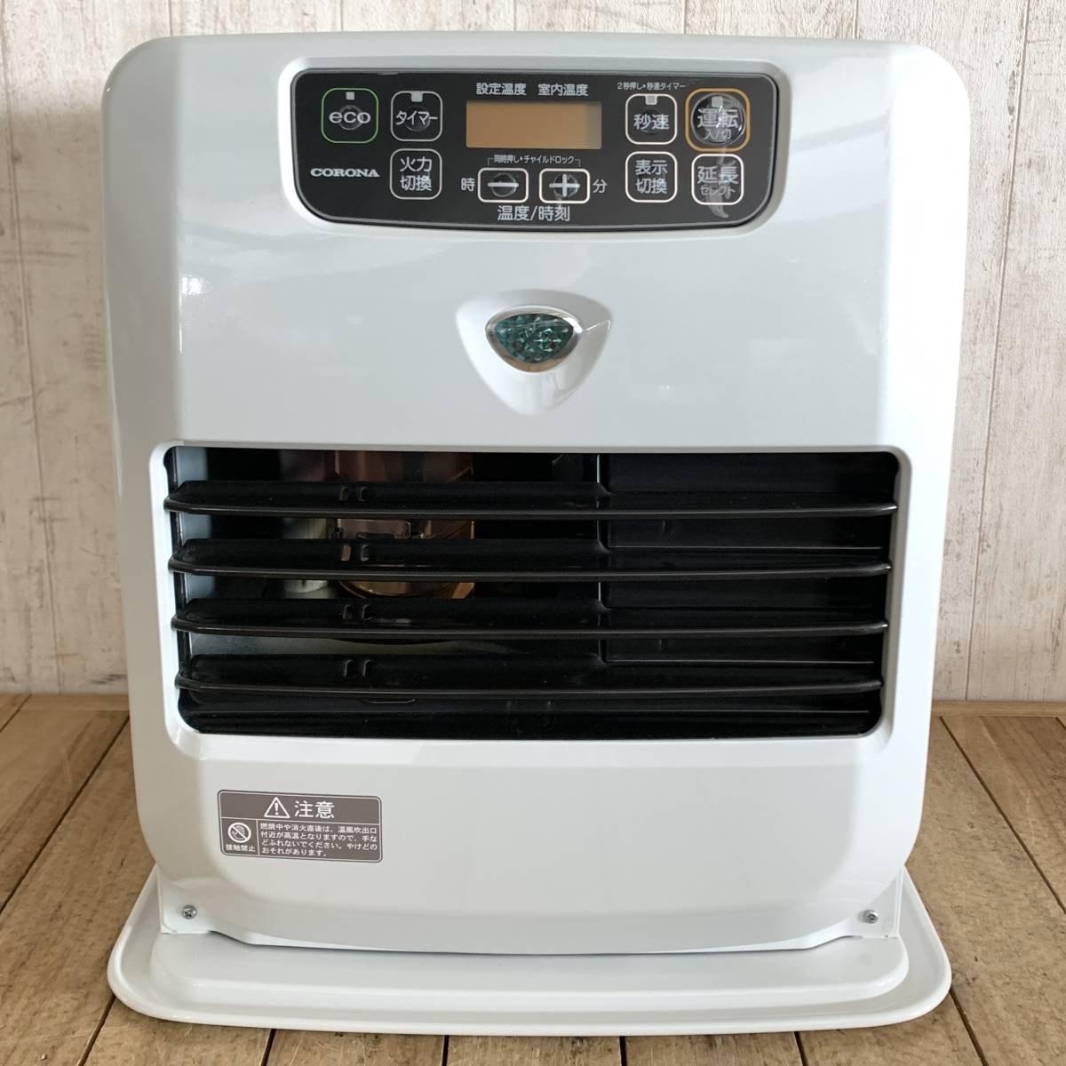 コロナ 石油ファンヒーター ♪CORONA パールホワイト KCF-3220Y KCF