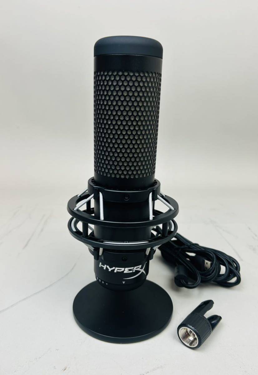 新品未使用 HYPERQUADCAST S　スタンドアロンマイク　USB Microphone BK　PC PS5 PS4 Mac使用可能