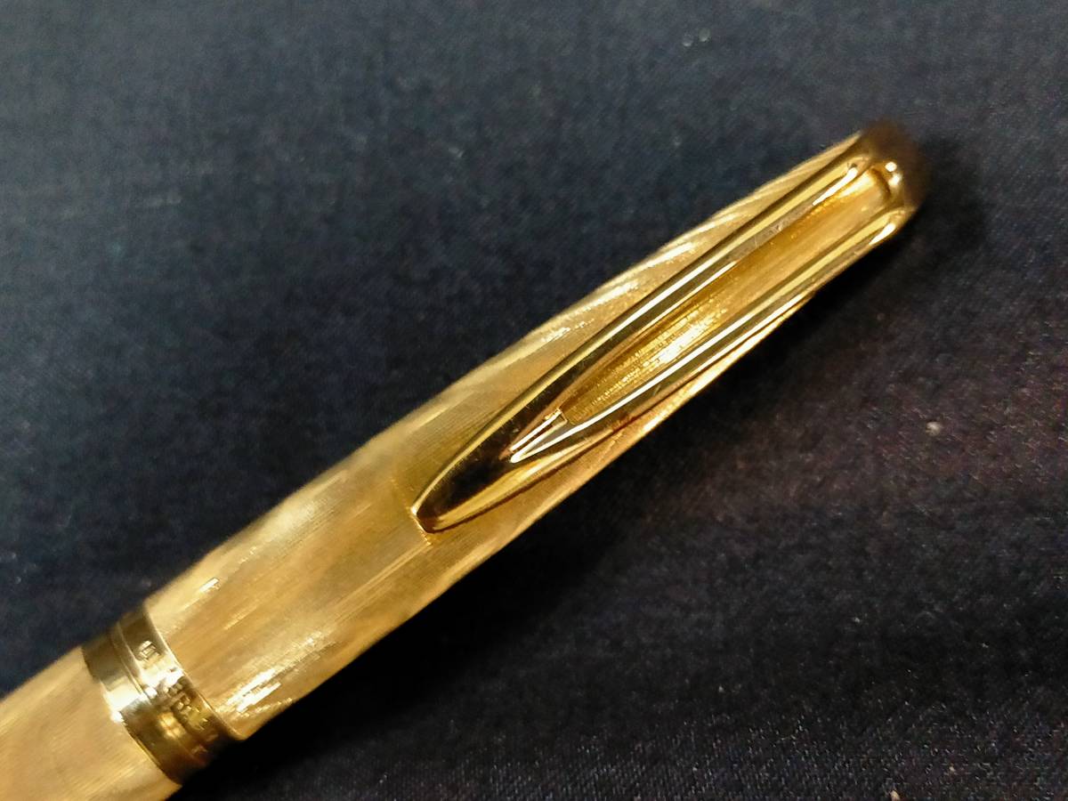Waterman 万年筆 ペン先18K 750 ゴールドカラー ☆WATERMAN ウォーターマン 万年筆 ペン先 18K 750/ゴールド ジャンク