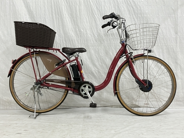 BRIDGESTONE F6DB40 フロンティアデラックス 電動アシスト自転車 中古 楽 Y8108028