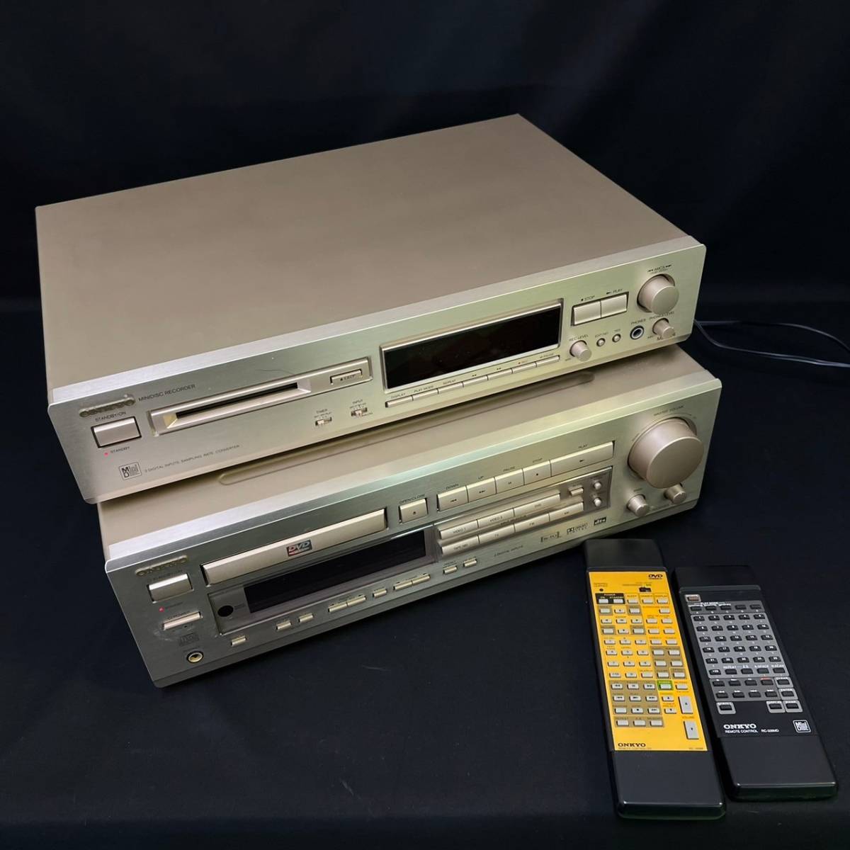 ONKYO オンキョー MDデッキ MD-124 オーディオ機器 ONKYOオンキョー MD