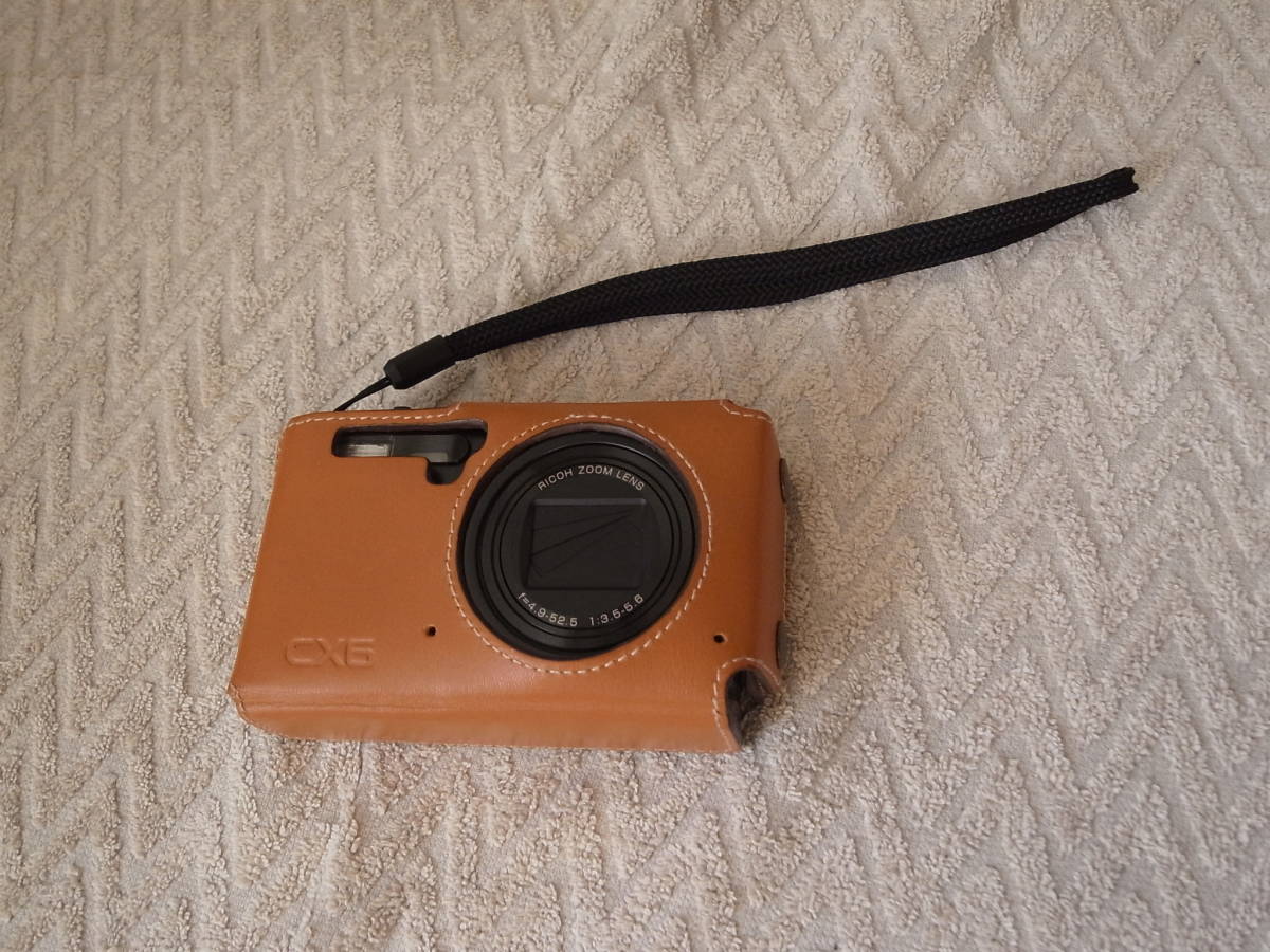 RICOH CX5 動作OK CX6のケース付き