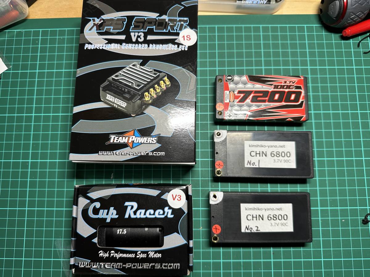 最終値下 1/10 F1や1/12に 1セル用 ブラシレスモーター アンプ