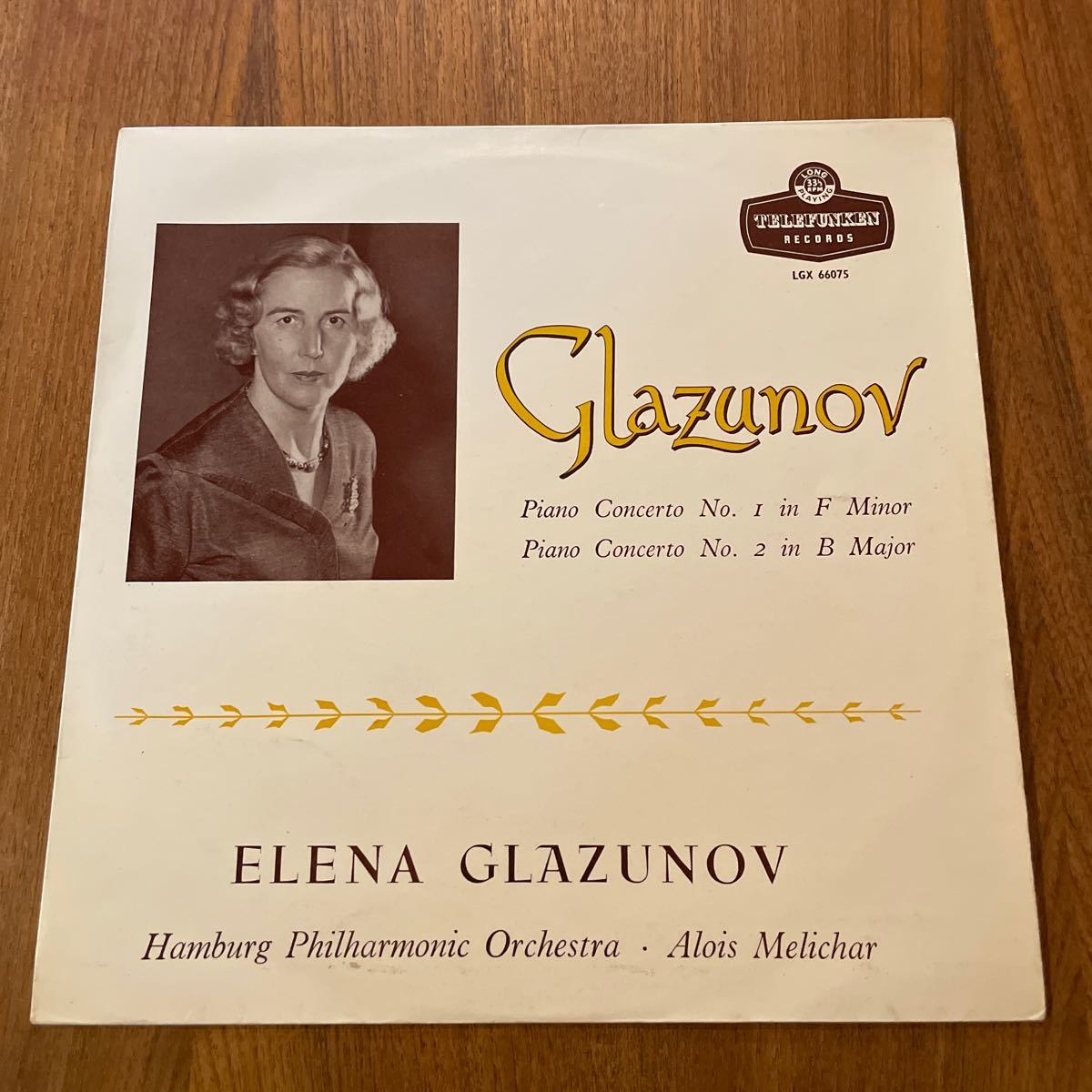 お買い得，格安 英稀少Telefunken LGX 66075 エレナ グラスノフ Pf グラズノフ：ピアノ協奏曲第1番(協奏曲)｜売買されたオークション情報、yahooの商品情報をアーカイブ公開 - オークファン 協奏曲