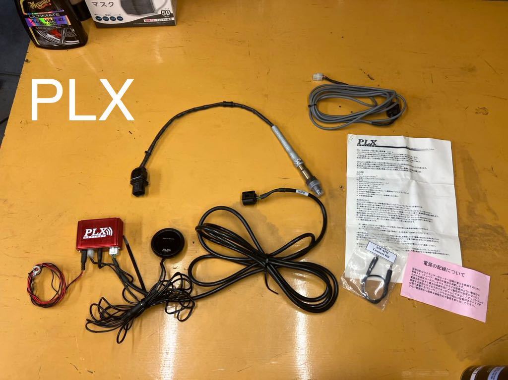 ワイドバンド 空燃比計 PLX 52φ 追加メーター KRB177 PLX ワイドバンド空燃比モニター　実動中古　使用頻度少