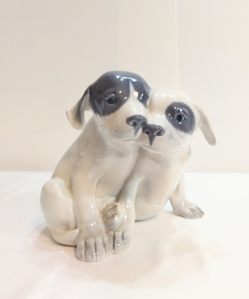 ロイヤルコペンハーゲン【ROYAL COPENHAGEN】犬 プードル 置物 美術品