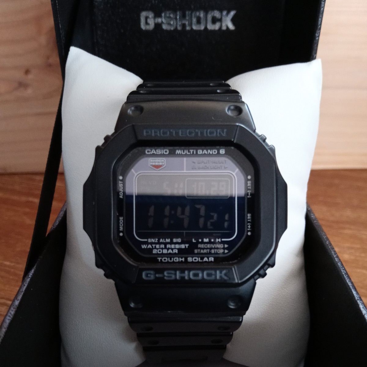 電波ソーラー】G-SHOCK「GW-M5610」CASIO マルチバンド6 タフソーラー 