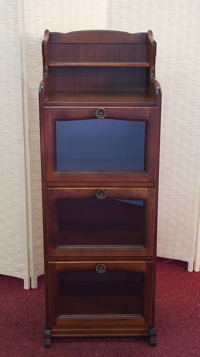 美品カリモク コロニアル サイドテーブル キャビネット 電話台 美品 Z