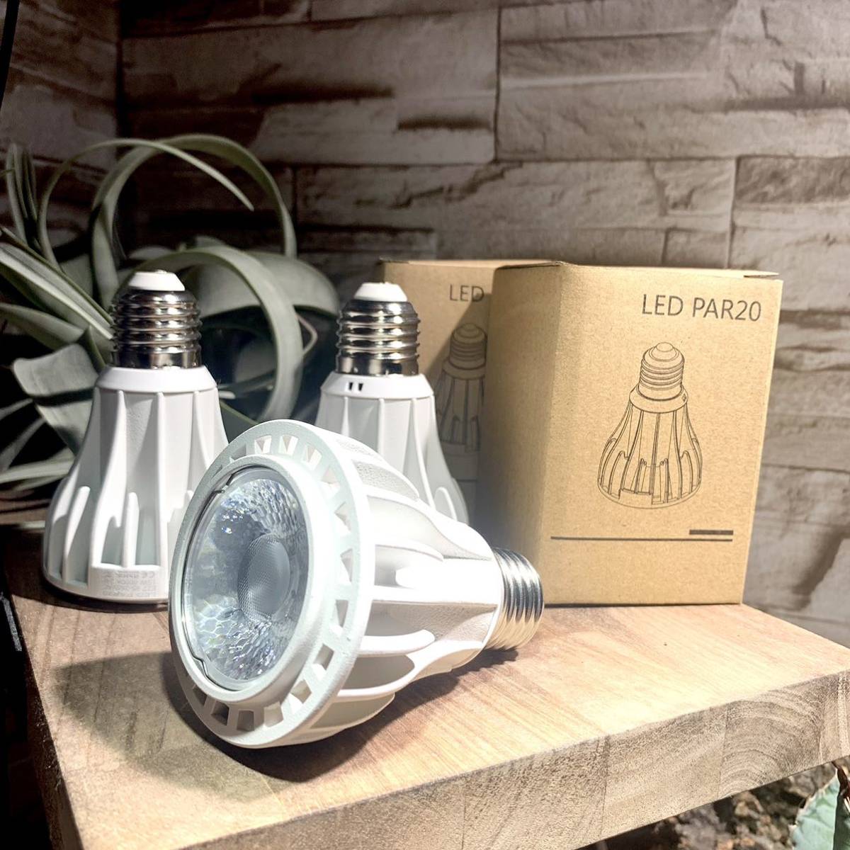15W植物育成ライトGrowLight PAR20 6000K 3個 送料無料，定番人気 15W植物育成ライトGrowLight PAR20 6000K 3個