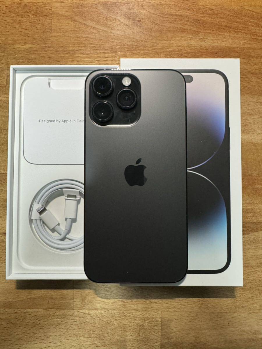 極上美品 アップルケア 保証期間中 iPhone 14 Pro Max 512GB スペース