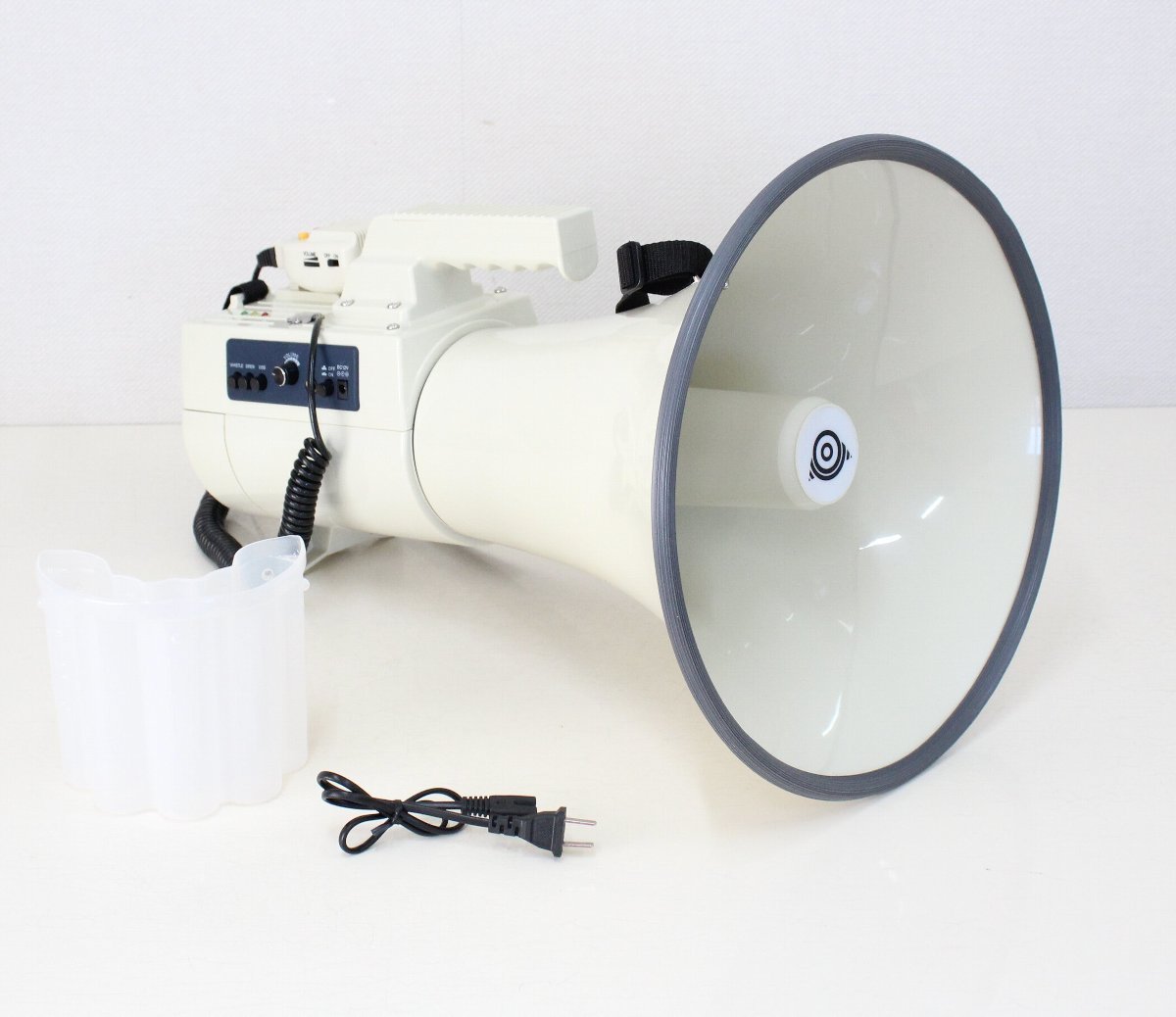 jt32■拡声器スピーカー◆プロフェッショナルメガホン◆動作品◆録音・サイレン付き◆75W◆パワーメガホン◆POWER MEGAPHONE