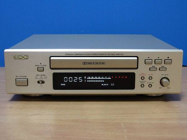 DENON☆良品 メンテ済 動作良好☆高音質 カセットデッキ☆取説付