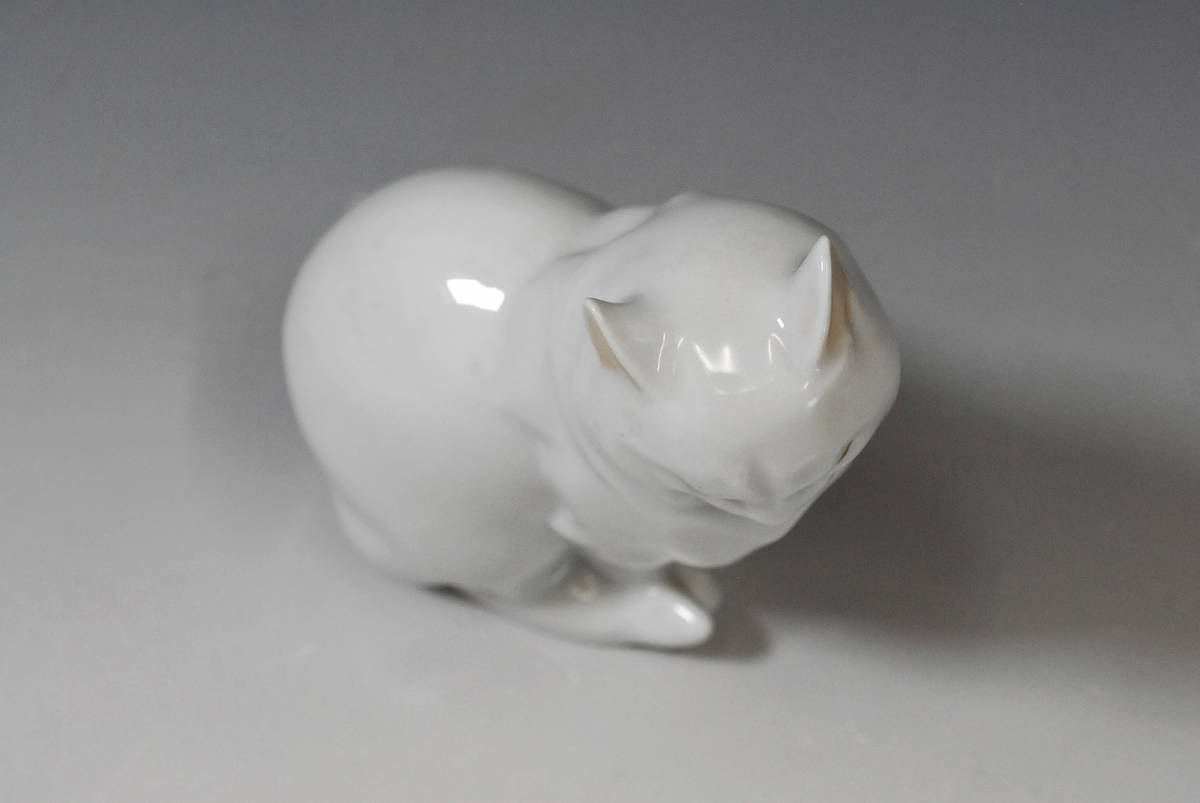 ヘレンド 猫 Herend FIRST EDITION フィギュリン 置物 陶器