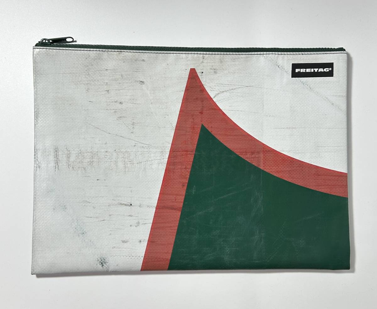 高品質 フライターグ FREITAG クラッチバッグ 書類ケース ホワイト