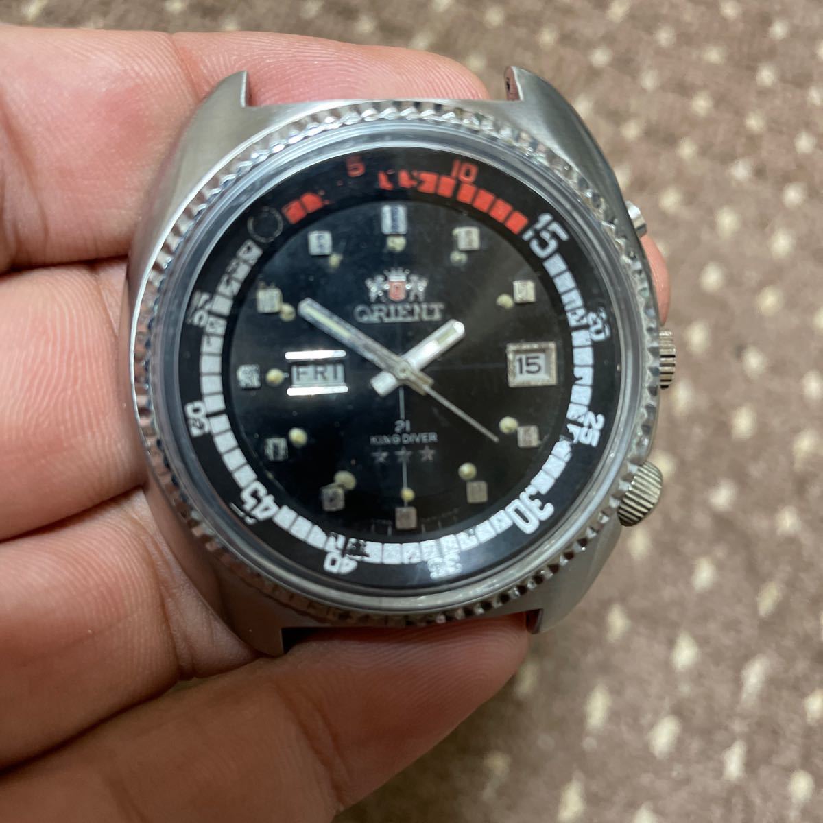 オリエント ORIENT 自動巻 ダイバー キングダイバー 機械式 自動巻き 