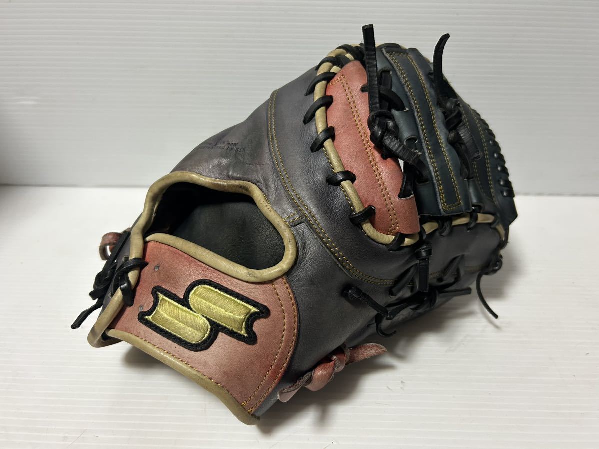 良型即戦力】SSK軟式ファーストミット 天然皮革製 大人用 縦型 SSK