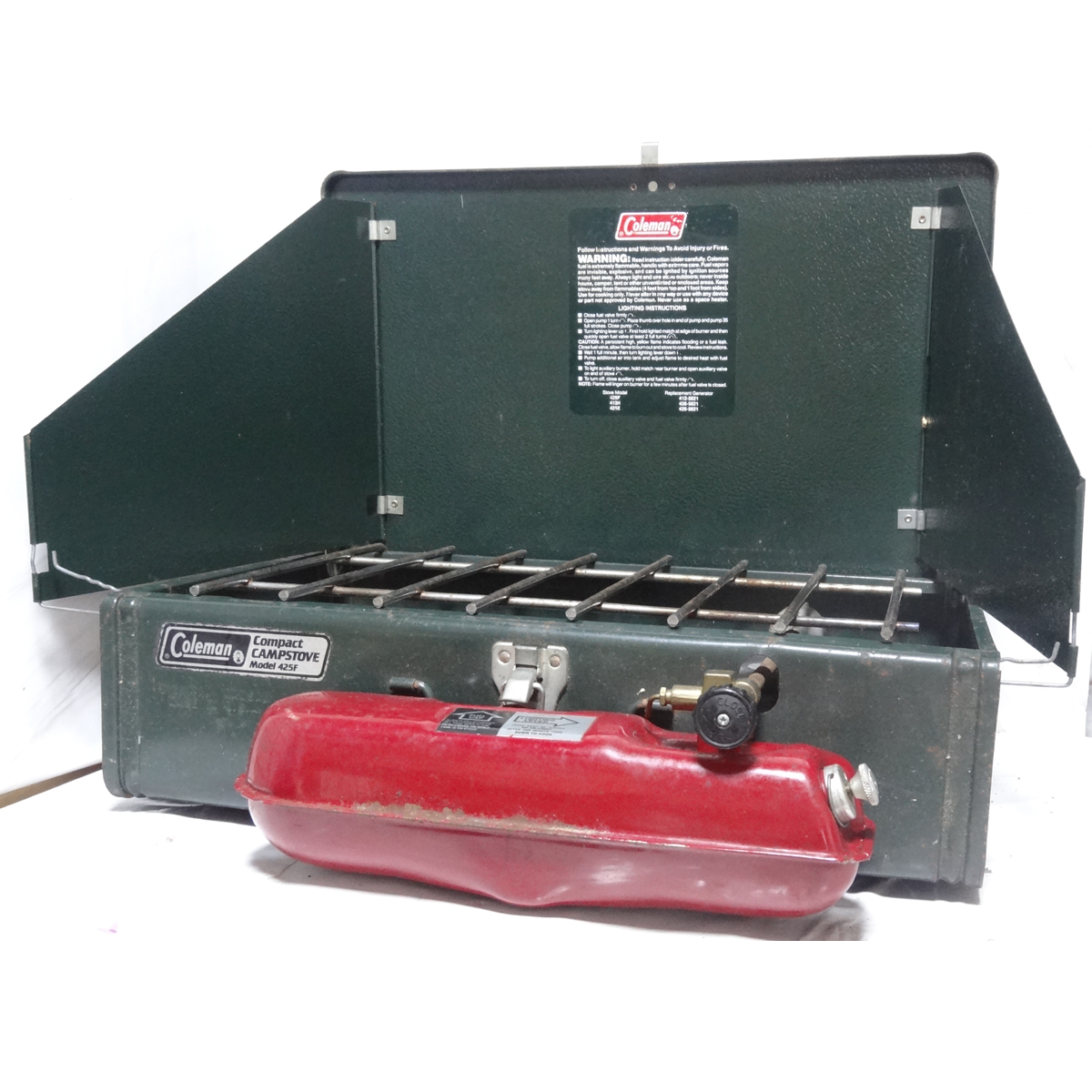 アウトドア Coleman Model 425F ツーバーナーコンロ