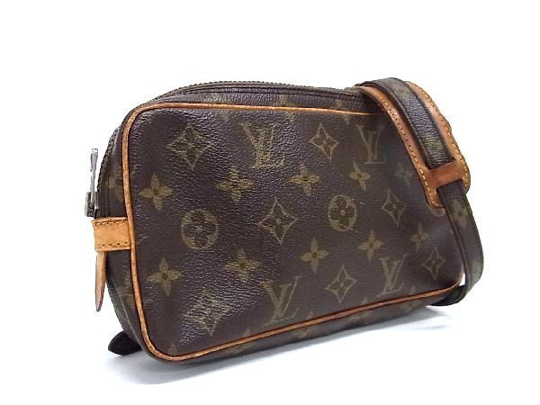 1円 LOUIS VUITTON ルイヴィトン M51828 モノグラム ポシェット