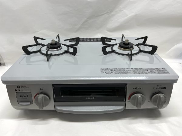 B325】美品 高年式 2022年製 Rinnai リンナイ ガステーブル KG35NGRR 