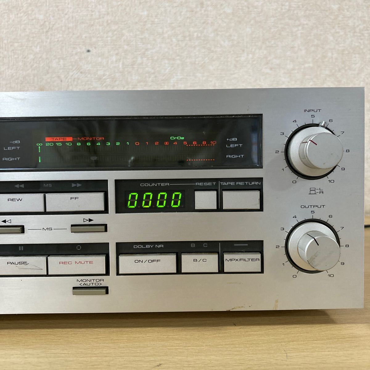 Pioneer パイオニア STEREO CASSETTE DECK MODEL CT-A7 カセットデッキ カセットテープデッキ ステレオ オーディオ機器 ジャンク 11 ア5925