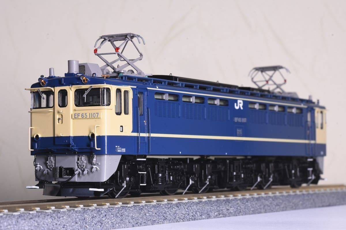 精密加工品/HO EF65-1107号機 田端運転所/クーラー搭載 KATO 1-306改