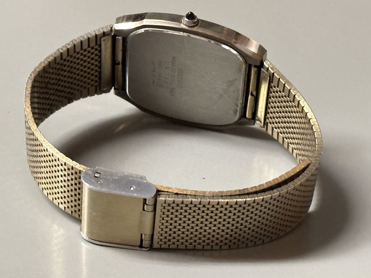 1円〜◇セイコー SEIKO クォーツ Dolce ドルチェ 5931-5450 ゴールド 