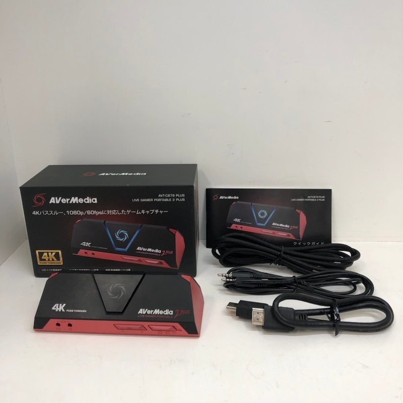AVerMedia AVT-C878 PLUS LIVE GAMER PORTABLE 2PLUS ゲーム