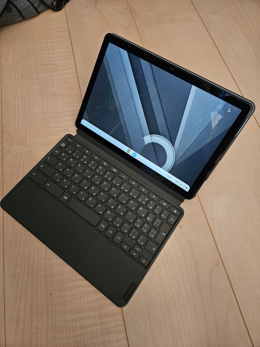 美品 Lenovo IdeaPad Duet Chromebook 128GB ZA6F0038JP タブレットPC Wi-Fi CT-X636F