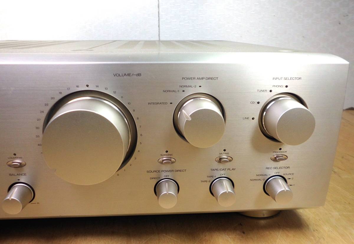 ☆名機! SANSUI AU-α607XR 山水 サンスイ プリメインアンプ ☆ 正常