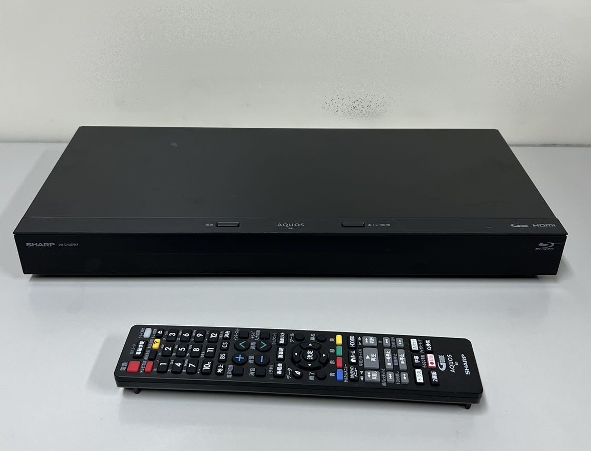 SHARP ブルーレイレコーダー 2B-C10DW1 ジャンク　2021年製 SHARP シャープ 2B-C10DW1 HDD⁄BDレコーダー 2021年製 中古ジャンク