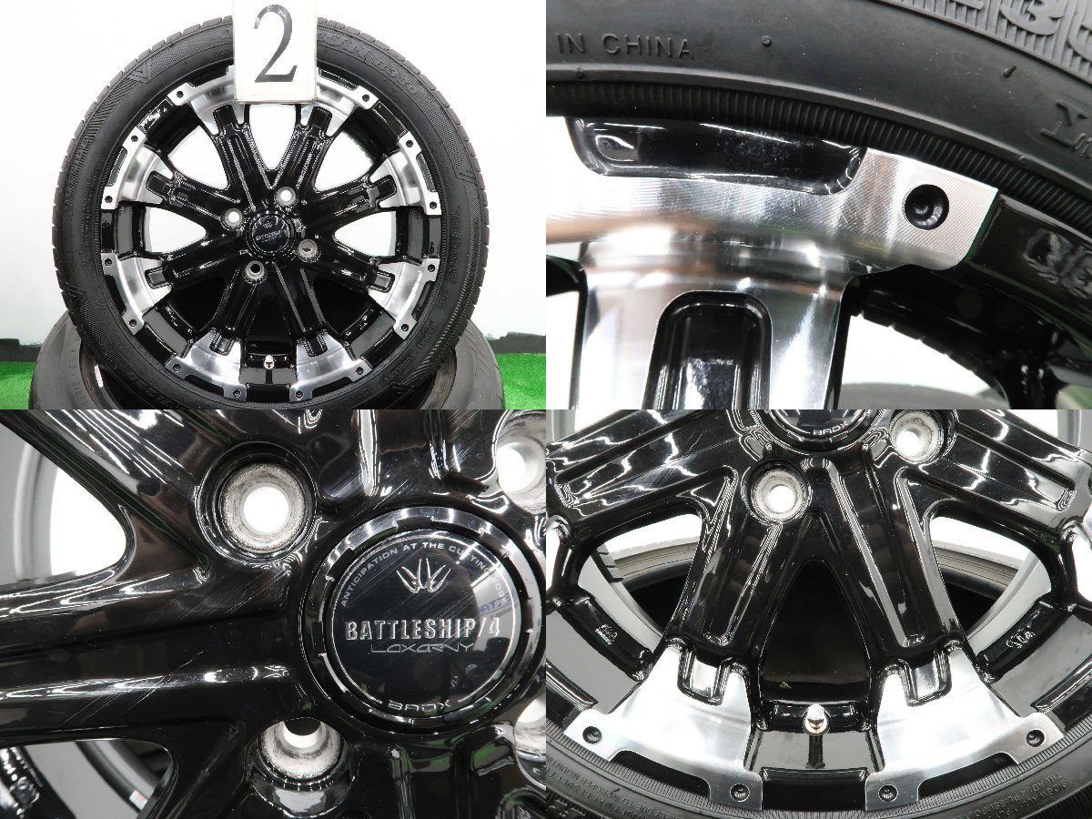 4本 ロクサーニ バトルシップ4 15インチ ラジアル WINRUN R330 2021年 