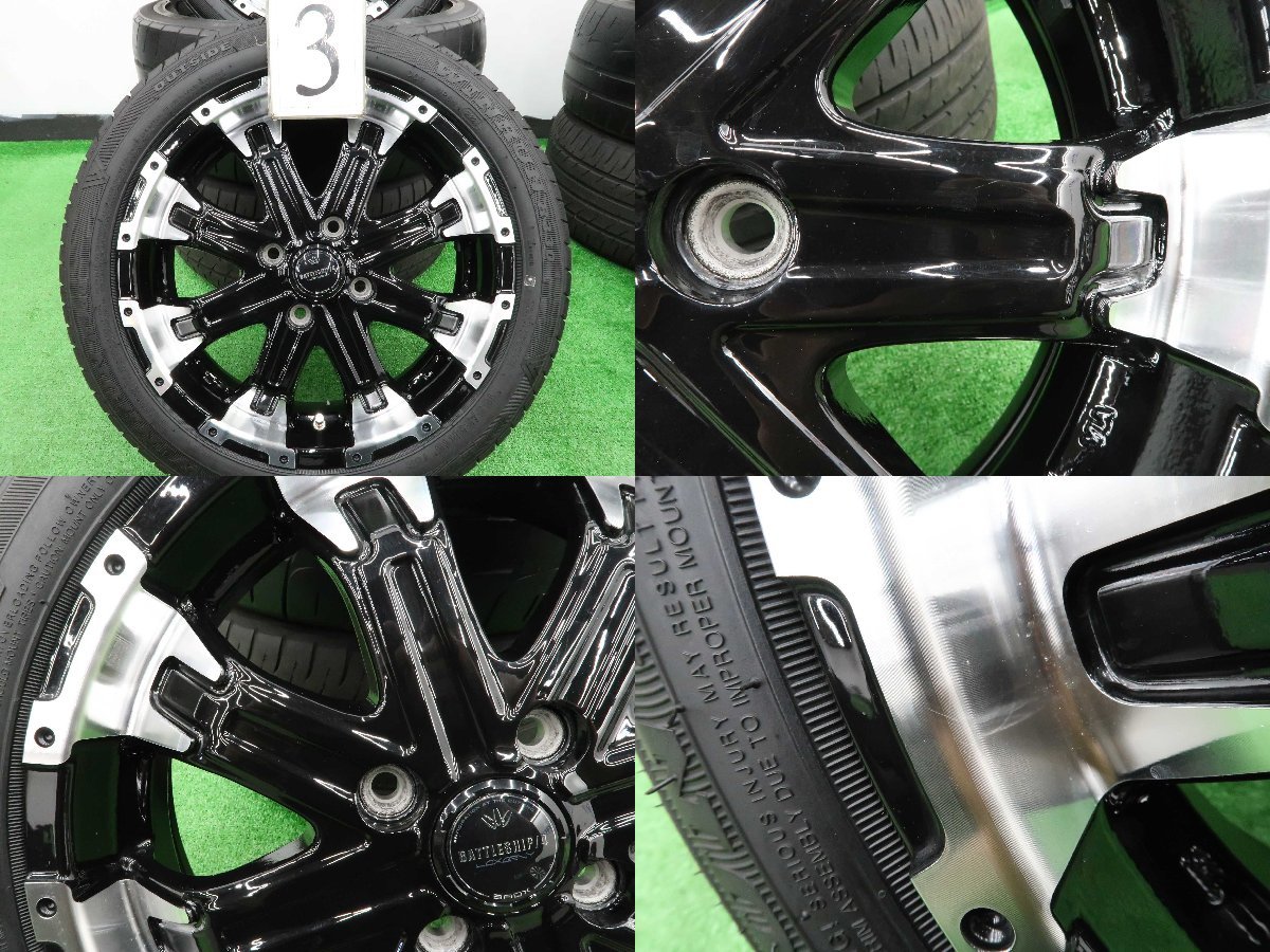 4本 ロクサーニ バトルシップ4 15インチ ラジアル WINRUN R330 2021年 