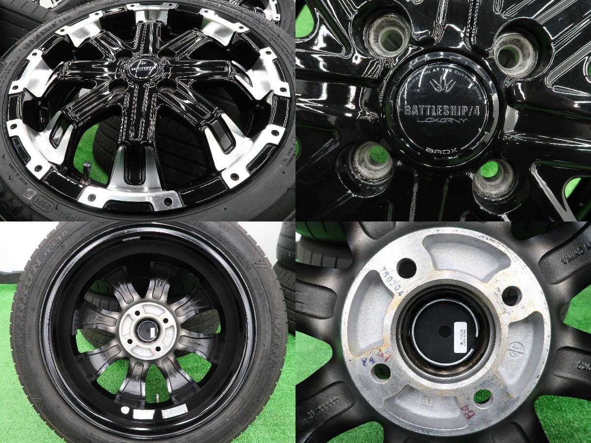 4本 ロクサーニ バトルシップ4 15インチ ラジアル WINRUN R330 2021年 