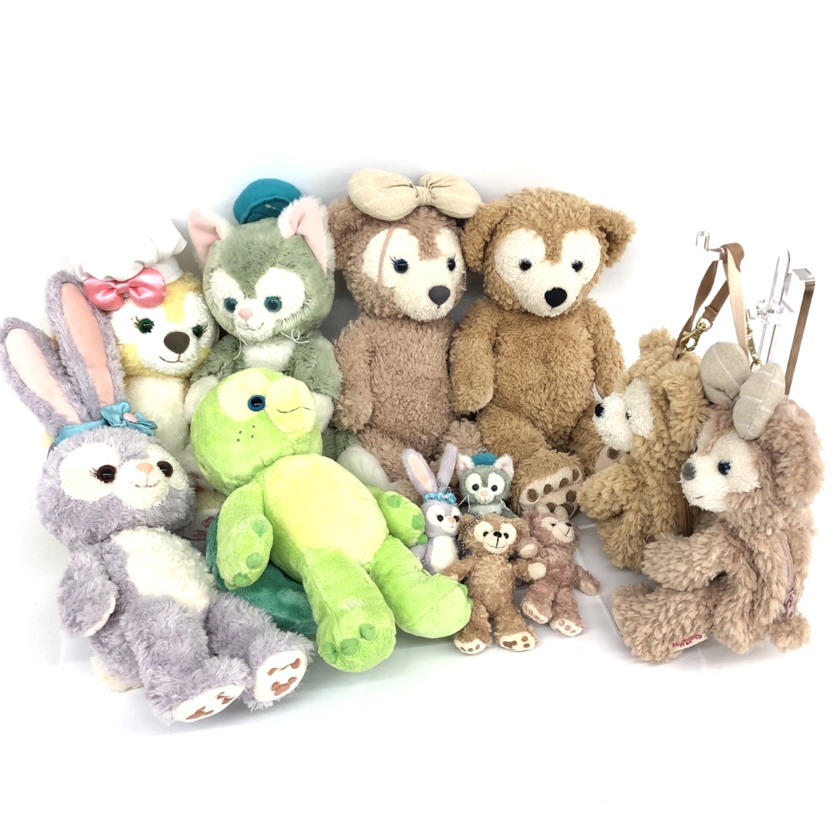 ジャンク品◆Disney ディズニー ダッフィー ジェラトーニ ステラルー オルメル クッキーアン ぬいぐるみ まとめ ◆ ホビー おもちゃ