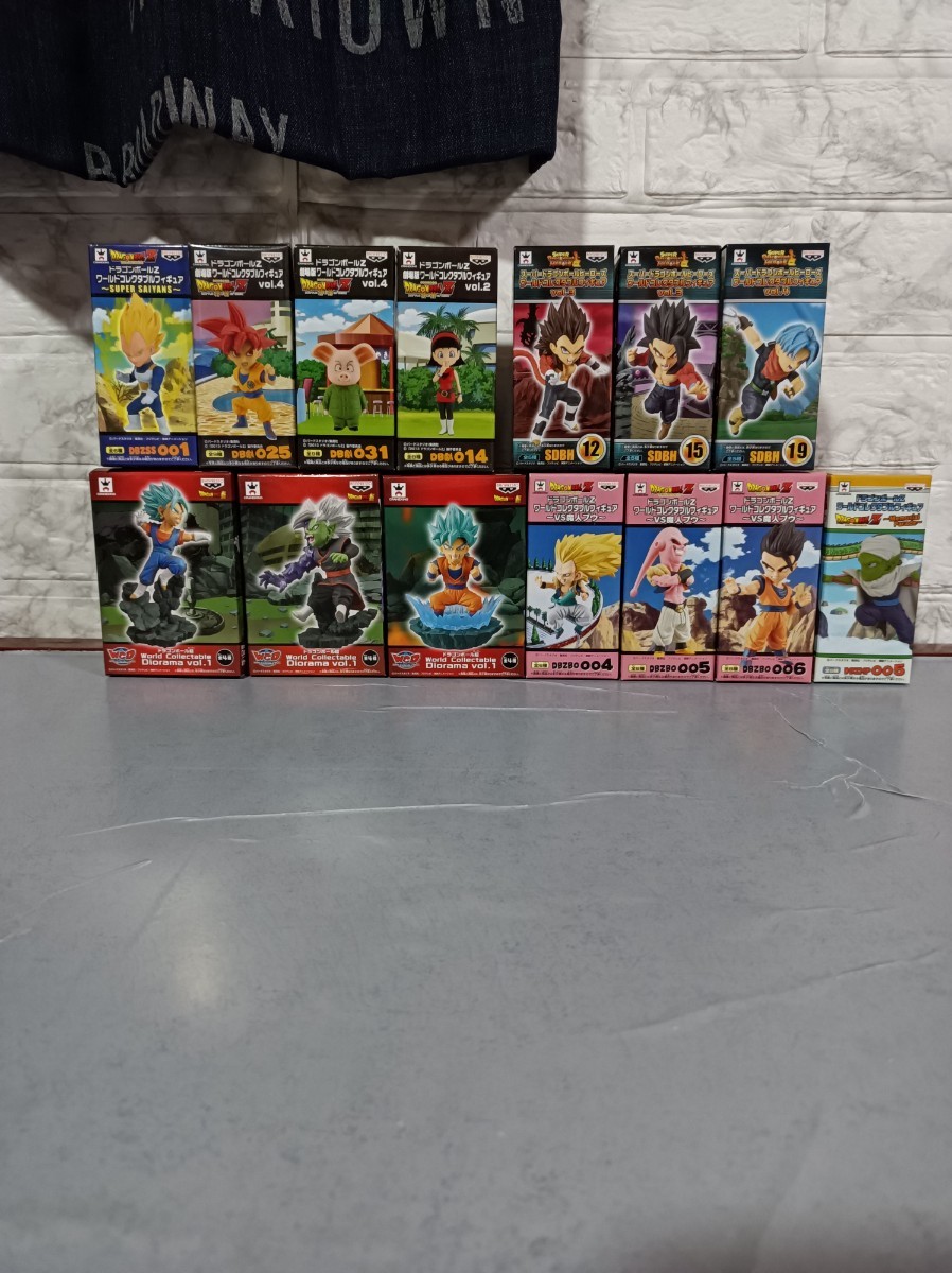 ドラゴンボール ワールドコレクタブルフィギュア ワーコレ 16個