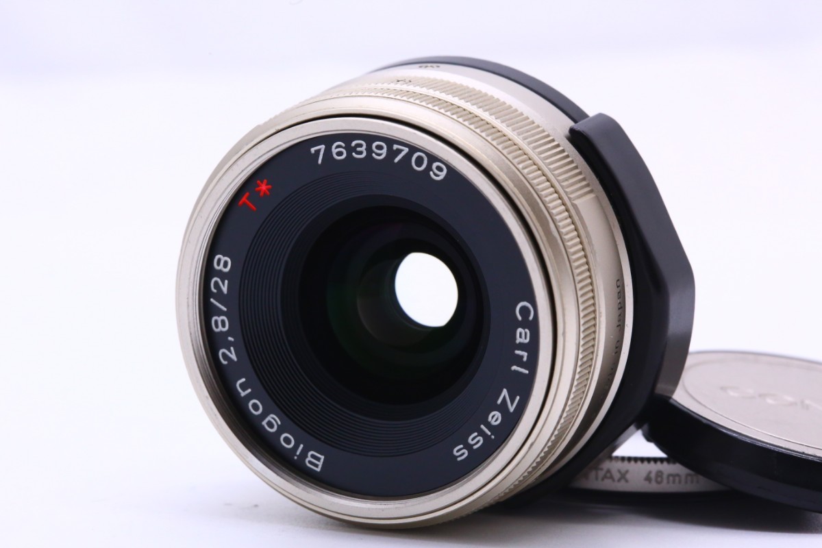 Biogon Carl Zeiss CONTAX T* コンタックス 28mm F2.8 G1 ☆ 2.8⁄28 T