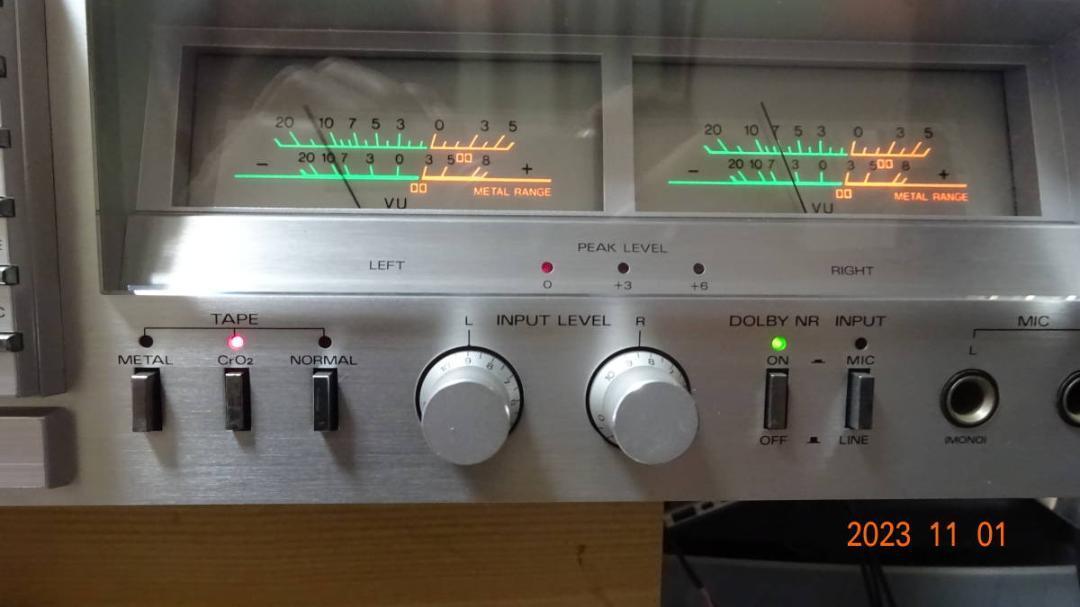 ☆ジャンク品☆Technics ステレオカセットデッキ RS-AZ7