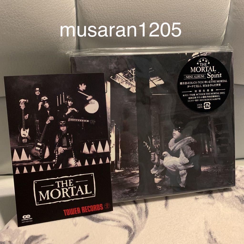 THE MORTAL/Spirit+ステッカー/CD櫻井敦司/BUCK-TICK/THE MORTAL/バクチク