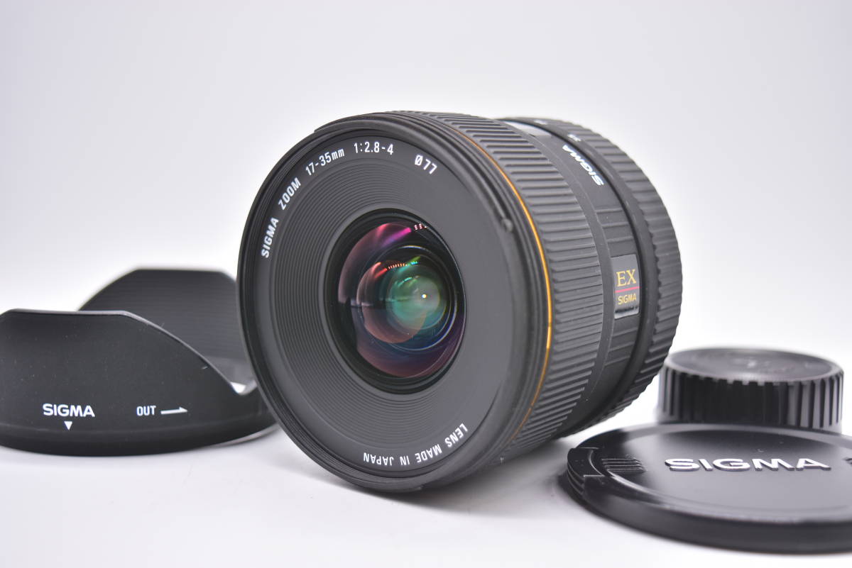 0232美品シグマ SIGMA 17-35mm F2.8-4 EX HSM ☆良品☆ シグマ