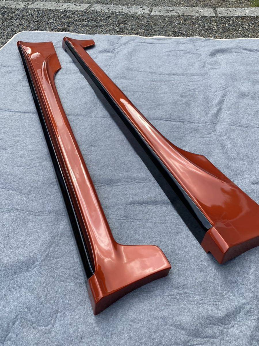 zn6 86 BRZ サイドステップ 社外 H8R オレンジメタリック 